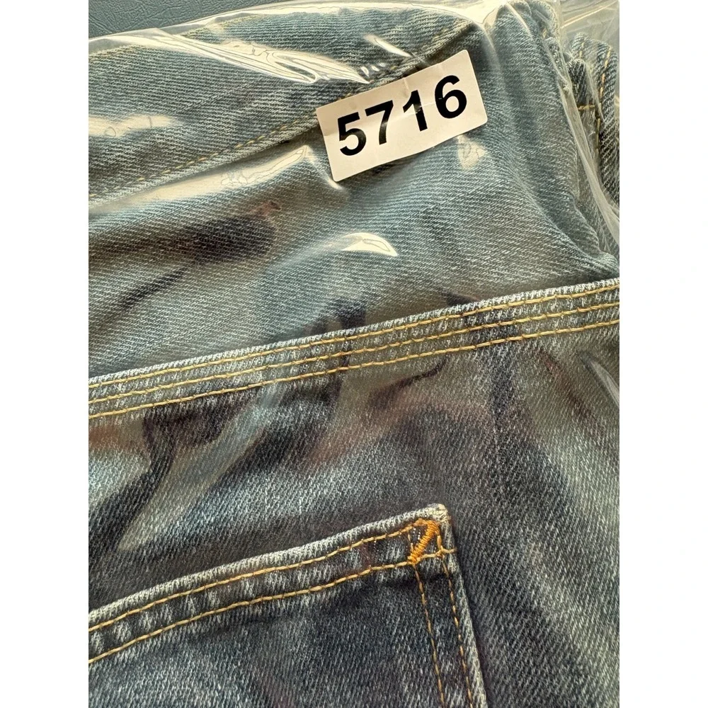 Levi's Carpenter Jeans Mens 34x32‎ (39x31.5) Blue Denim Loose Fit Straight Leg